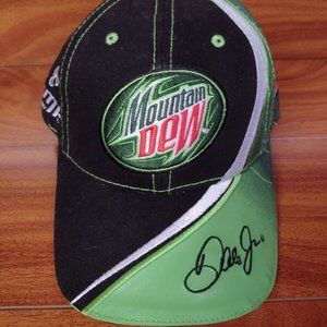 Dale Earnhardt Jr. 88 Black And Green Mountain Dew Nascar Chase Authentic Hat